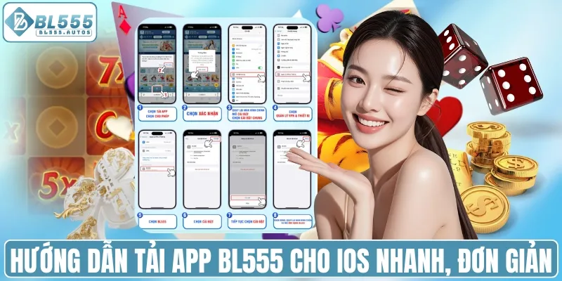 Hướng dẫn tải app BL555 cho iOS nhanh, đơn giản