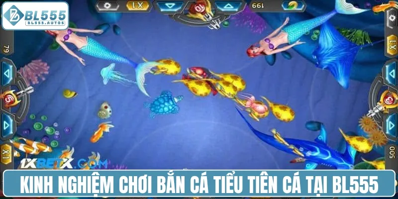 Kinh nghiệm chơi bắn cá tiểu tiên cá tại BL555