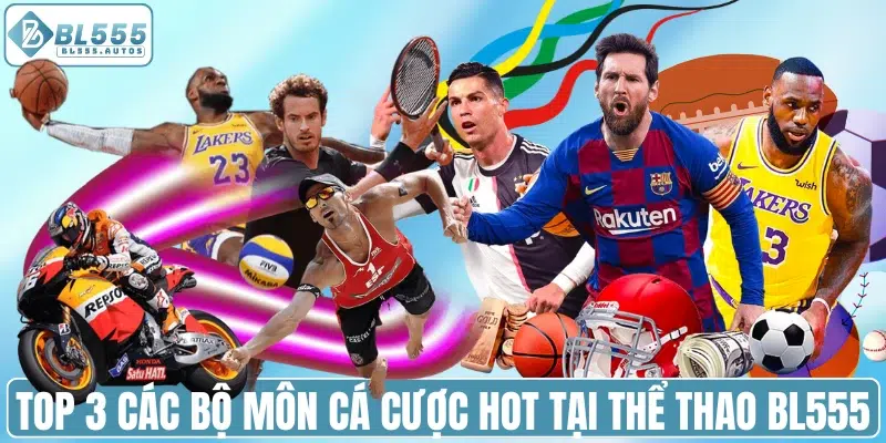 Top 3 các bộ môn cá cược hot tại thể thao BL555